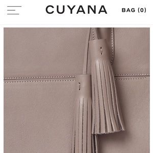 Cuyana Leather Tassel